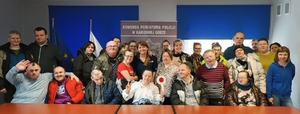 Osoby niepełnosprawne z wizytą w Komendzie Powiatowej Policji w Kamiennej Górze