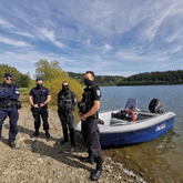 Patrol wodny na Bukówce
