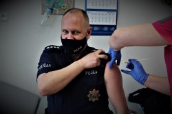 Trwają szczepienia dolnośląskich policjantów
