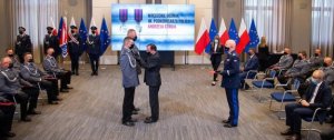 Uroczystość wręczenia odznak im. podkomisarza Policji Andrzeja Struja