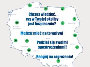 Czy wiesz co możesz zgłosić za pomocą Krajowej Mapy Zagrożeń Bezpieczeństwa?