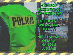 Praca za granicą? Świetnie - ale bądź ostrożny. Nie stań się ofiarą handlu ludźmi!