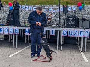 Kamiennogórscy policjanci na festynie w Ptaszkowie