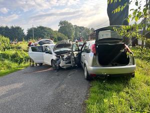 Kolizja w Jawiszowie - apelujemy o ostrożność na drodze!