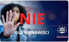 Policja zwalcza przestępczość motywowaną uprzedzeniami (z nienawiści)