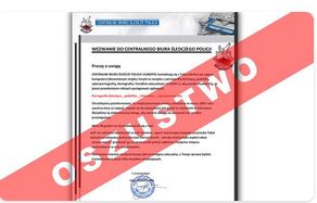 Uwaga! Kolejny raz przestępcy podszywają się pod policjantów CBŚP