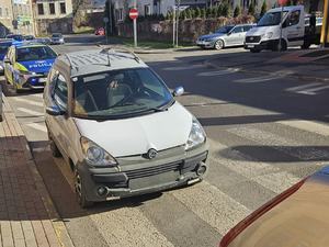 Zaparkował na przejściu dla pieszych