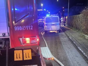 Pożar w Lubawce – policjanci wyjaśniają okoliczności zdarzenia