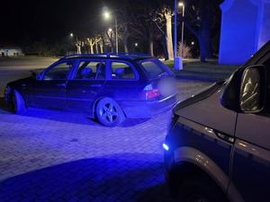 Ten sam samochód, inny kierowca ale też pod wpływem narkotyków...