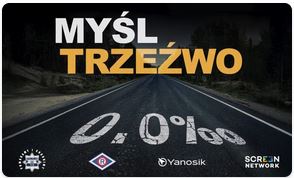 Kierowco - myśl trzeźwo!