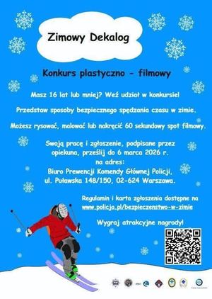 Konkurs plastyczno-filmowy „ZIMOWY DEKALOG”